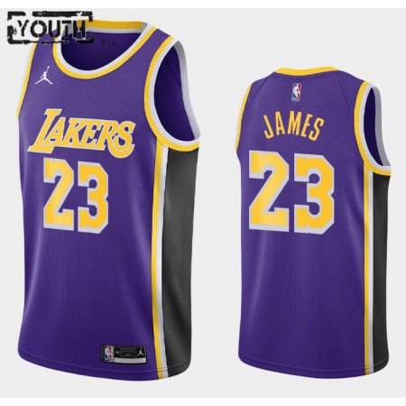 Maillot Basket Los Angeles Lakers LeBron James 23 2020-21 Jordan Brand Statement Edition Swingman - Enfant